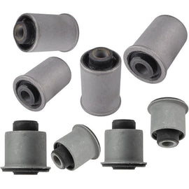 Front Upper Lower Control Arm Bushing For Nissan Frontier Navara NP300 54560-EB70A LOWER (4)  , 54542-EB70A UPPER (4) NS-67-D40TUPW 8pc  2005-2024