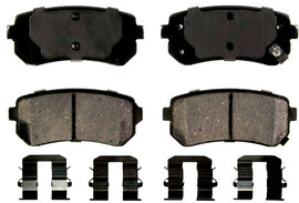 Rear Brake Pad HYUNDAI ACCENT  2006-2007 , ELANTRA 2009-2012 , ELANTRA TOURUNG 2009-2012 , TUCSON 2010-2016 , KIA RIO ,RIO5 2006-2011 , FORTE , FORTE KOUP 2010-2013 , FORTE5 2012-2013 , CADENZA 201-2017 , SPORTAGE 2011-2016, ZD1398 ,58302-2SA30