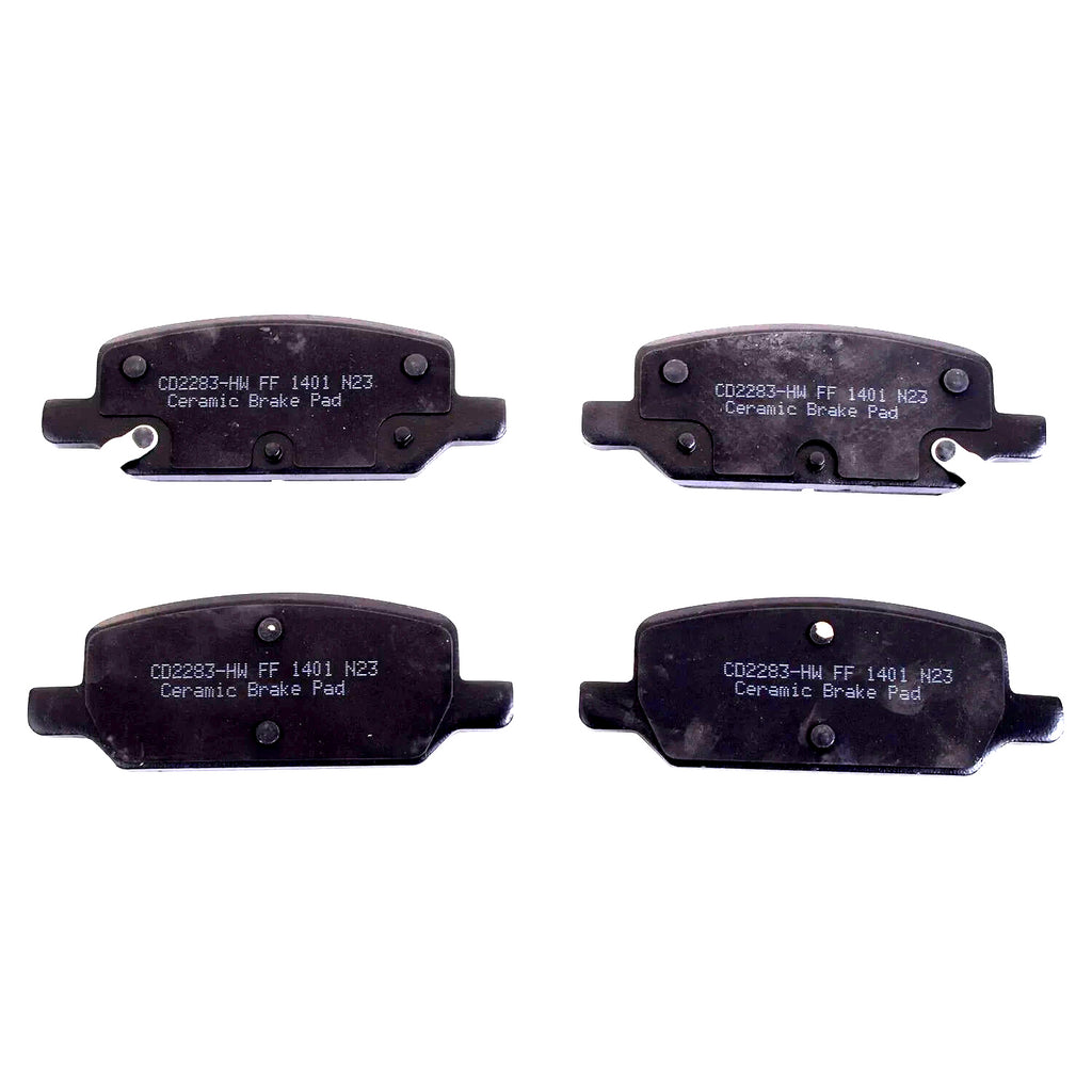 Rear Brake Pad For Tesla 3 2017-2021 9614 - D2387 800824600-A ,8008244-00-B