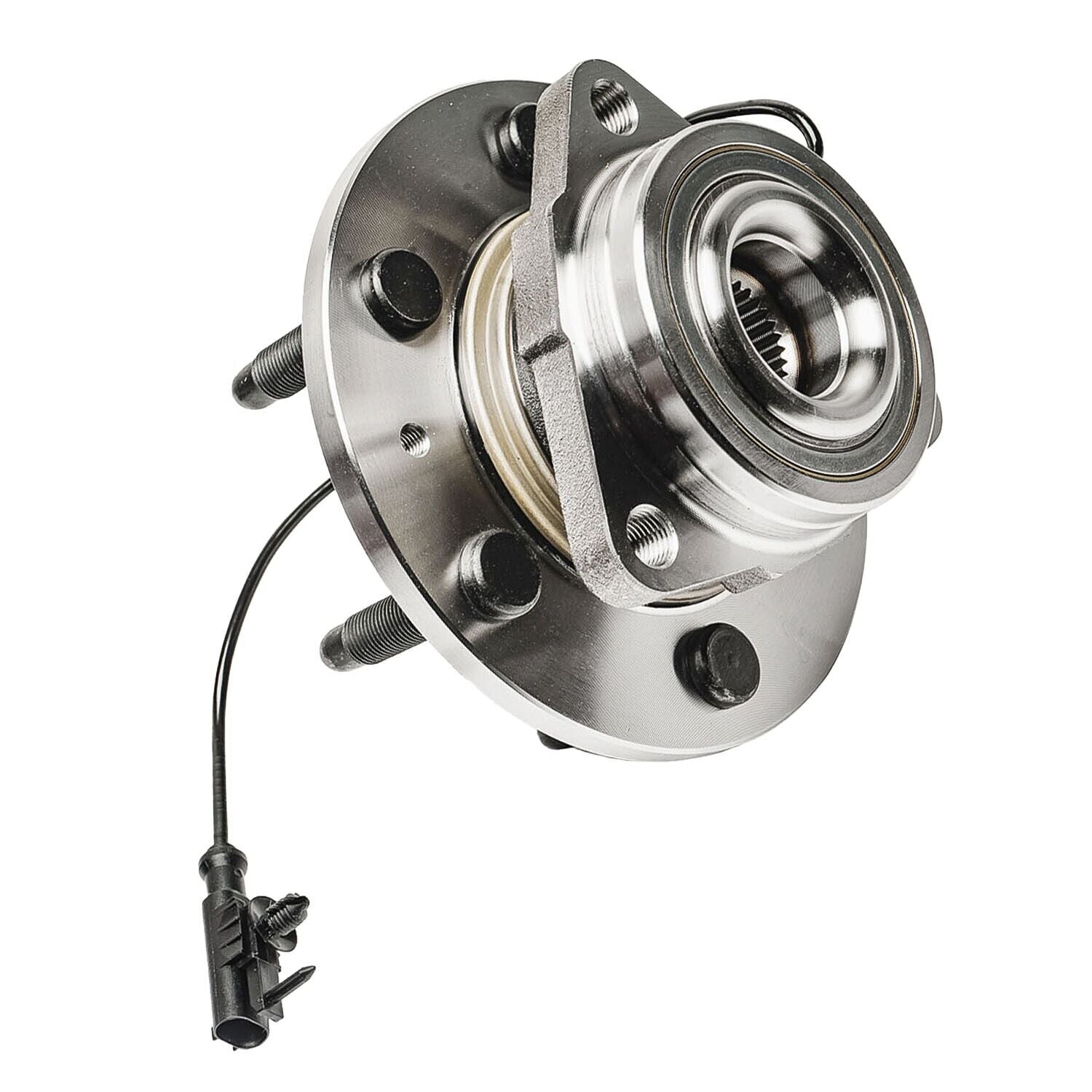 Pair Front Wheel Hub Bearing Assemblies For Chevy Silverado GMC Sierra 1500 4WD