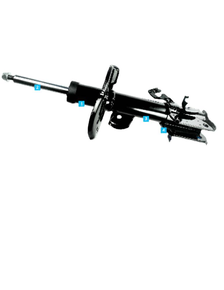 Pair of 2 Front Left & Right Suspension Strut Assembly For 2008-2012 Honda Accord 340029 340028