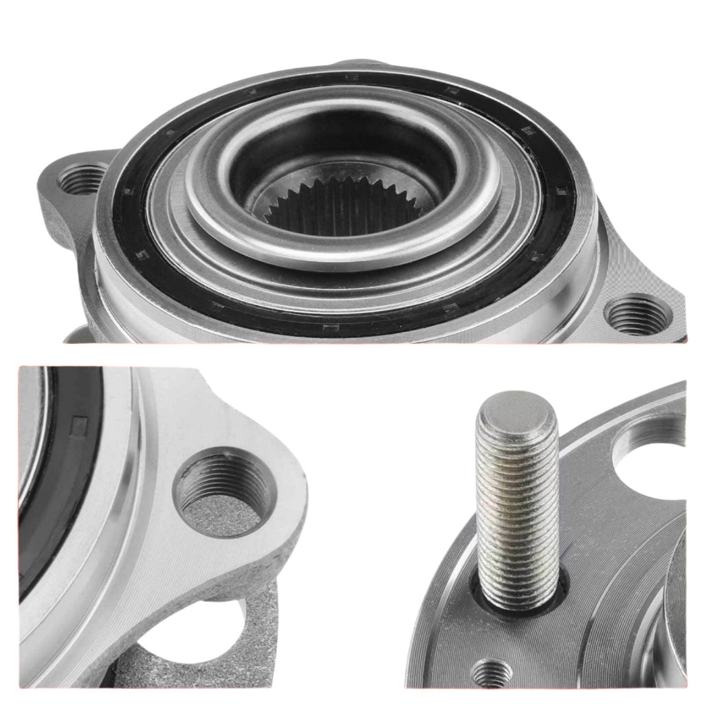 Front Wheel Bearing and Hub Assembly for Hyundai Santa Fe 2015-2018 Kia Sorento 51750-C5000 - Eparts