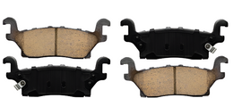 Rear Brake Pad For Hummer 3 2006-2010 ZD1120