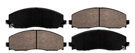 Front Brake Pad For Chrysler Pacifica 2017-2025,Town & Country 2012-2016,Voyager 2020-2025, Dodge Grand Caravan 2012-2020,Jeep Gladiator 2020-2025,Wrangler 2018-2024, Ram C.V  2012-2015,Volkswagen 2012-2014 ZD1589