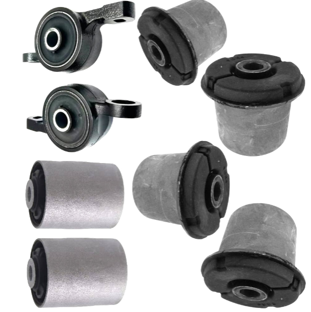 Front Lower Upper Control Arm Bushing For  Lexus LS430 2000-2006,8PC 48655-50012 LOWER (2) , 48654-50050 LOWER(2) ,48632-59045 (4).T0-67-LS430BZ KIT