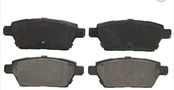 Rear Brake Pad For Ford Fusion 2006-2012, Lincoln Mkz 2007-2012, Zephyr 2006, Mazda 6 2006-2013, Mercury Milan 2006-2011  ZD1161 ,05P1807