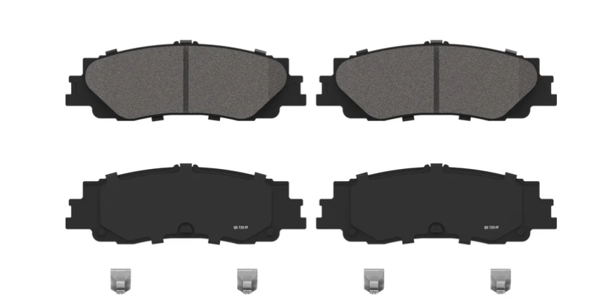 Rear Brake Pad For Lexus GX550 , GX550H , LX500D ,LX600 , LX700H , Toyota 4Runner , Land Cruiser 300 , Land Cruiser Prado 250 , Sequoia ,Tundra D2439-9665 ZD2439