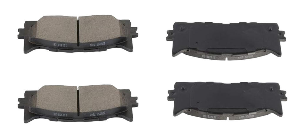 Front Brake Pad For Lexus ES200 2015-2018 , ES240 2009-2012 , ES250 2012-2018 , ES300H 2012-2015 , ES350 2006-2018 ,  Avalon 2005-2019 ,  Camry, Aurion 2006-2017 ,D1293-8331 , ZD1293