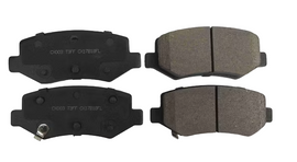 Rear Brake Pad For BYD G5 2014-2018 , Chevrolet Aveo 2023-2025 , Captiva 2018-2021 ,SAIC Baojun 2017-2025 D1883-9111 , ZD1883