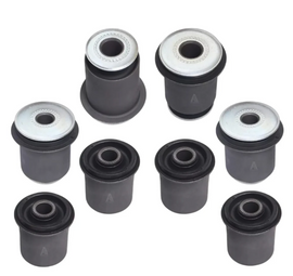 Front Arm Bush Kit For TOYOTA HILUX 4WD 48655-0K040 LOWER-2 , 48654-0K040 LOWER-2 , 48632-0K040 UPPEER-4 ,TO-67-VIGO4WDSET , 2003 2024 8 Pcs