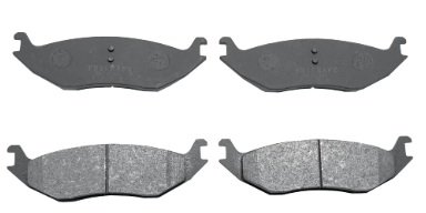 Rear Brake Pad For Dodge Durango 2004-2009, Dodge Ram !500 2001-2010 , Ram !500 2010-2024 D967-7869